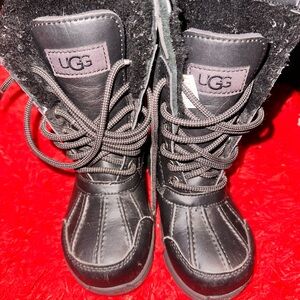 UGG Black and Gray Boots